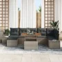 Set de Sofá de Jardín Set de 8 Gris Ratan by , Outdoor sofas - Ref: Foro24-3349992, Price: 534,63 €, Discount: -5%%