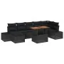 Conjunto de Sofá de Jardín Conjunto de 8 Negro von , Outdoor-Sofas - Ref: Foro24-3349995, Preis: 555,84 €, Rabatt: -5%%