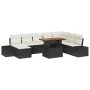 Conjunto de Sofá de Jardín Conjunto de 9 Negro Ratán by , Outdoor sofas - Ref: Foro24-3349998, Price: 577,00 €, Discount: -5%%