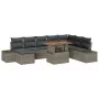 Set de Sofá de Jardín Conjunto de 9 Gris by , Outdoor sofas - Ref: Foro24-3349999, Price: 591,86 €, Discount: -5%%