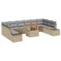 Conjunto de Sofás de Jardín Set de 11 Gris Ratan von , Outdoor-Sofas - Ref: Foro24-3350014, Preis: 757,87 €, Rabatt: %