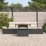 Conjunto de Sofá de Jardín Conjunto de 5 Negro, Beige by , Outdoor sofas - Ref: Foro24-3350019, Price: 383,23 €, Discount: -5%%