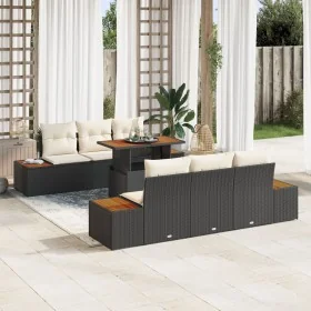 Conjunto de Comedor de Jardín de 7 Piezas con