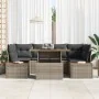 Conjunto de Sofás de Jardín Set de 6 Gris Ratán by , Outdoor sofas - Ref: Foro24-3350036, Price: 522,18 €, Discount: -5%%