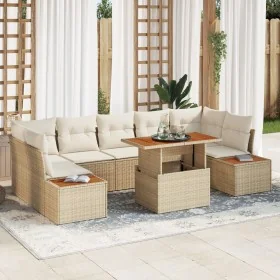 Comprar Conjunto de Sofá de Jardín Set de 8 Beige