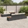 Conjunto de Sofá de Jardín 9 Piezas Negro Ratán | Foro24.es | Tu tienda online para hogar, jardín y más Foro24.es