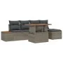 Conjunto de Sofá de Jardín Conjunto de 6 Gris by , Outdoor sofas - Ref: Foro24-3350061, Price: 422,08 €, Discount: -5%%