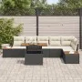 Conjunto de sofá de jardín Set de 7 Beige Polirratán de , Sofás de exterior - Ref: Foro24-3350074, Precio: 507,67 €, Descuent...