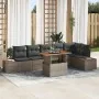 Conjunto de Sofá de Jardín Juego de 7 Gris Poliratán von , Outdoor-Sofas - Ref: Foro24-3350076, Preis: 505,71 €, Rabatt: -5%%