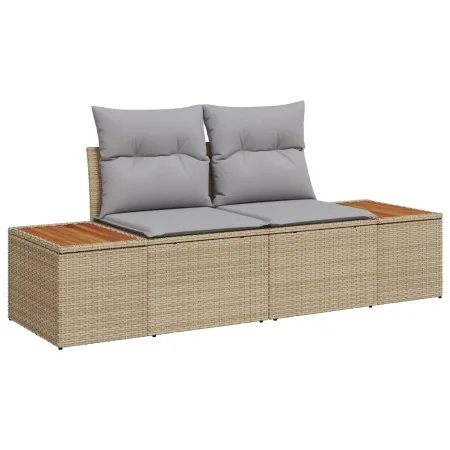 Conjunto de Sofá de Jardín Juego de 9 Beige, Gris | Foro24.es | Tu tienda online para hogar, jardín y más Foro24.es