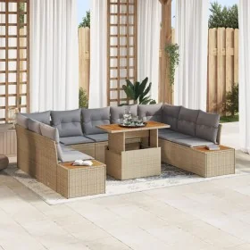 Comprar Set de Sofá de Jardín Set de 6 Beige