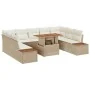 Conjunto de Sofá de Jardín Conjunto de 6 Beige Ratán | Foro24.es | Tu tienda online para hogar, jardín y más Foro24.es