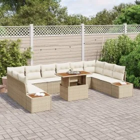 Conjunto de Comedor de Jardín de 11 Piezas con