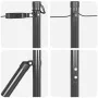 Posts de cercado 26 pcs Gris Ø32 mm 200 cm Acero Galvanizado by , fence posts - Ref: Foro24-3350141, Price: 214,33 €, Discoun...