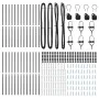 poste de valla 26 pcs gris Ø32 mm 210 cm acero galvanizado de , Postes de cerca - Ref: Foro24-3350143, Precio: 221,39 €, Desc...