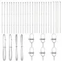 Publicación de cercas 26 pcs Ø32 mm 150 cm Acero Galvanizado | Foro24.es | Tu tienda online para hogar, jardín y más Foro24.es