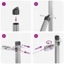 Publicación de cercas 26 pcs Ø32 mm 150 cm Acero Galvanizado | Foro24.es | Tu tienda online para hogar, jardín y más Foro24.es