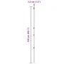 Publicación de cercas 26 pcs Ø32 mm 150 cm Acero Galvanizado | Foro24.es | Tu tienda online para hogar, jardín y más Foro24.es