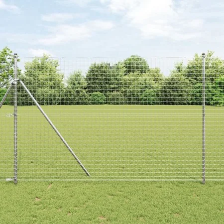 Poste de Cerca 26 piezas Ø32 mm 210 cm Acero Galvanizado | Foro24.es | Tu tienda online para hogar, jardín y más Foro24.es