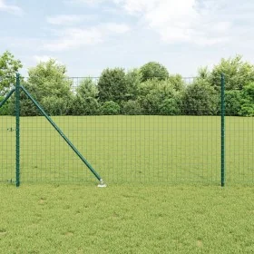 Postes de Cerca con Punta 26 pcs Ø32 mm 160 cm de