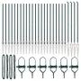 Postes de Cerca con Punta 26 pcs Ø32 mm 160 cm de Acero Galvanizado by , fence posts - Ref: Foro24-3350175, Price: 349,63 €, ...