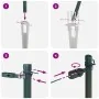 Postes de Cerca con Punta 26 pcs Ø32 mm 160 cm de Acero Galvanizado by , fence posts - Ref: Foro24-3350175, Price: 349,63 €, ...