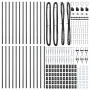 Posts de Cercado con Punta 26 pcs Ø32 mm 60 cm Acero Galvanizado | Foro24.es | Tu tienda online para hogar, jardín y más Foro24.es