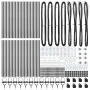 Publicaciones de valla con punta 52 pcs Ø32 mm 60 cm Acero galvanizado | Foro24.es | Tu tienda online para hogar, jardín y más Foro24.es