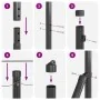Postes de cerca con punta 26 pcs Ø32 mm 140 cm Acero galvanizado by , fence posts - Ref: Foro24-3350191, Price: 330,95 €, Dis...
