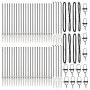 Postes de Cercado con Punta 52 pcs Ø32 mm 160 cm Acero Galvanizado by , fence posts - Ref: Foro24-3350194, Price: 752,95 €, D...