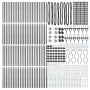 Puestos de cerca con punta 52 pcs Ø32 mm 180 cm de acero galvanizado by , fence posts - Ref: Foro24-3350198, Price: 764,42 €,...