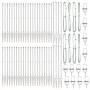 Postes de cerca con punta 52 pcs Ø32 mm 120 cm de acero galvanizado by , fence posts - Ref: Foro24-3350208, Price: 670,39 €, ...