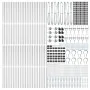 Postes de cerca con punta 52 pcs Ø32 mm 120 cm de acero galvanizado by , fence posts - Ref: Foro24-3350208, Price: 670,39 €, ...