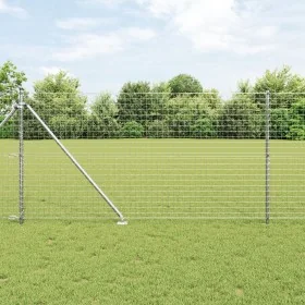 poste de valla con punta 26 pcs Ø32 mm 160 cm