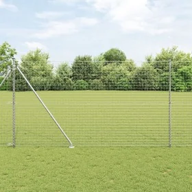Posts de Cerca con Punta 52 pcs Ø32 mm 170 cm