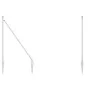 Posts de Cerca con Punta 52 pcs Ø32 mm 170 cm Acero Galvanizado by , fence posts - Ref: Foro24-3350214, Price: 698,70 €, Disc...