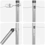 Postes de Cerca con Punta 26 pcs Ø32 mm 180 cm Acero Galvanizado by , fence posts - Ref: Foro24-3350215, Price: 330,60 €, Dis...