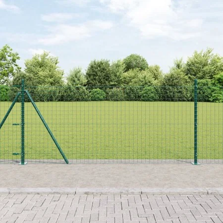 Poste de Cerca Set de 52 Verde Acero con Recubrimiento en Polvo von , Zaunpfosten - Ref: Foro24-3350224, Preis: 406,85 €, Rab...