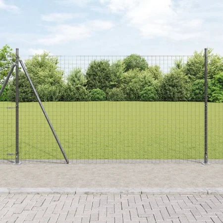 Postes de Cerca Set de 52 Gris Concreto 3.2 x 3.2 x 83.5 cm by , fence posts - Ref: Foro24-3350249, Price: 272,49 €, Discount: %