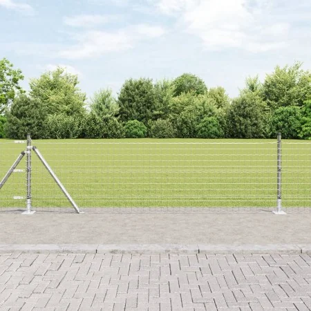 Postes de Cerca Set de 26 Acero galvanizado 3.2 x 3.2 x 50 cm by , fence posts - Ref: Foro24-3350253, Price: 165,27 €, Discou...