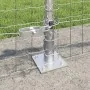 Postes de Cerca Set de 26 Acero galvanizado 3.2 x 3.2 x 50 cm by , fence posts - Ref: Foro24-3350253, Price: 165,27 €, Discou...
