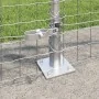 Postes de cerca Juego de 26 Acero galvanizado 3.2 x 3.2 x 110 cm by , fence posts - Ref: Foro24-3350261, Price: 205,08 €, Dis...