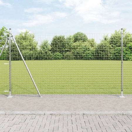 Poste de Cerca Set de 52 Acero galvanizado 3.2 x 3.2 x 83.5 cm de , Postes de cerca - Ref: Foro24-3350267, Precio: 245,71 €, ...