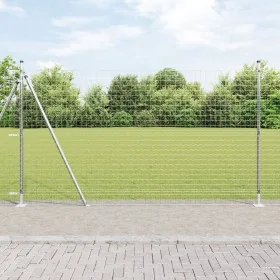 Postes de Set de 104 Acero galvanizado 3.2 x 3.2