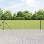 Valla Europea con 13 Postes Flangeados 0.6x25 m de Acero Galvanizado von , Zaunpaneele - Ref: Foro24-3350947, Preis: 137,26 €...