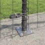 Valla Europea con 13 Postes Flangeados 0.6x25 m de Acero Galvanizado von , Zaunpaneele - Ref: Foro24-3350947, Preis: 137,26 €...