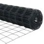Valla Europea con 13 Postes Flangeados 0.6x25 m de Acero Galvanizado von , Zaunpaneele - Ref: Foro24-3350947, Preis: 137,26 €...