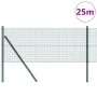 Cerca de Alambre Soldado con 13 Postes Verde 0.5x25 m Acero von , Zaunpaneele - Ref: Foro24-3351713, Preis: 100,21 €, Rabatt: %