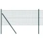 Cerca de Alambre Soldado con 13 Postes Verde 0.5x25 m Acero von , Zaunpaneele - Ref: Foro24-3351713, Preis: 100,21 €, Rabatt: %