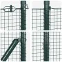 Cerca de Alambre Soldado con 13 Postes Verde 1.5x25 m de Acero von , Zaunpaneele - Ref: Foro24-3351739, Preis: 187,55 €, Raba...